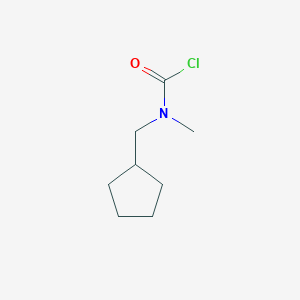 Cyclopentylmethyl(methyl)carbamic chloride