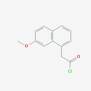 (7-Methoxy-1-naphthyl)acetyl chloride