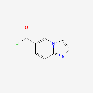 Imidazo[1,2-a]pyridine-6-carbonyl chloride