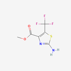Methyl 2-Amino-5-(trifluoromethyl)-1,3-thiazole-4-carboxylate