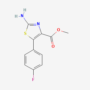 Methyl 2-Amino-5-(4-fluorophenyl)-1,3-thiazole-4-carboxylate