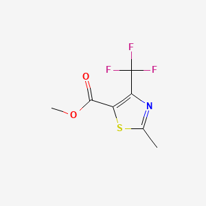 Methyl 2-Methyl-4-(trifluoromethyl)-1,3-thiazole-5-carboxylate