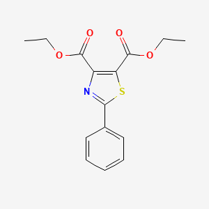 Diethyl 2-​Phenyl-​1,​3-​thiazole-​4,​5-​dicarboxylate