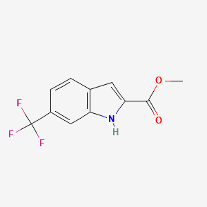 Methyl 6-(trifluoromethyl)-1H-indole-2-carboxylate