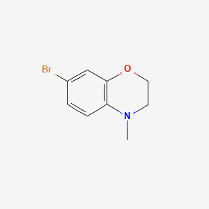 7-Bromo-4-methyl-3,4-dihydro-2H-1,4-benzoxazine