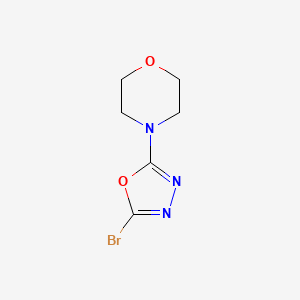 4-(5-Bromo-1,3,4-oxadiazol-2-yl)morpholine