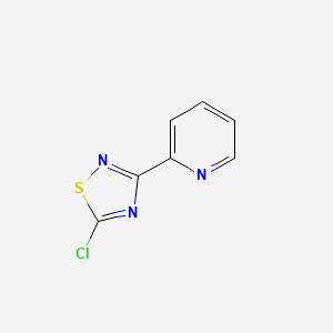 5-Chloro-3-(pyridin-2-yl)-1,2,4-thiadiazole