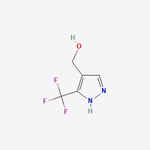 (3-Trifluoromethyl-1H-pyrazol-4-yl)methanol