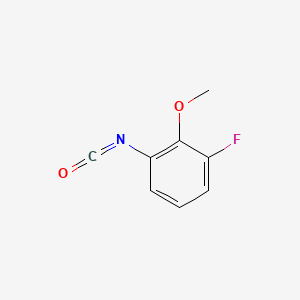 1-Fluoro-3-isocyanato-2-methoxybenzene