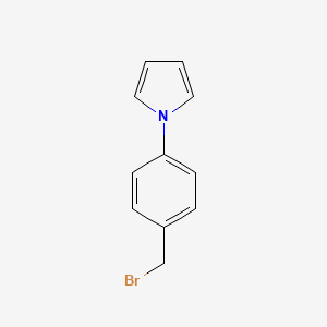 1-[4-(Bromomethyl)phenyl]-1H-pyrrole