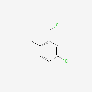 5-Chloro-1-(chloromethyl)-2-methylbenzene