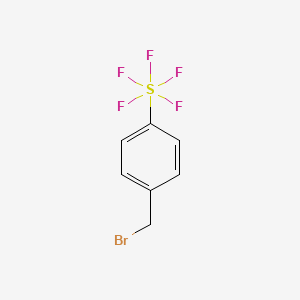 4-(Bromomethyl)phenylsulphur pentafluoride