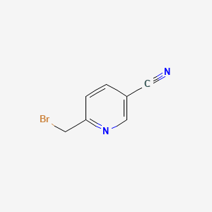 6-(Bromomethyl)pyridine-3-carbonitrile
