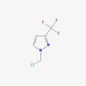 1-(Chloromethyl)-3-(trifluoromethyl)-1H-pyrazole