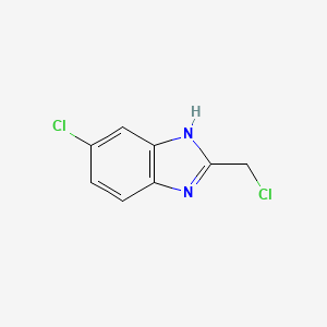 5-Chloro-2-(chloromethyl)-1H-benzimidazole