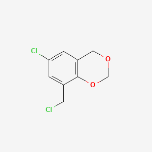 6-Chloro-8-(chloromethyl)-4H-1,3-benzodioxine