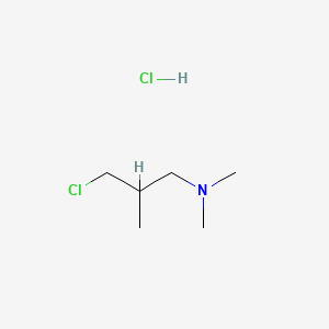 N-(3-Chloro-2-methylpropyl)-N,N-dimethylamine hydrochloride
