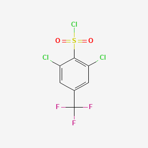 2,6-Dichloro-4-(trifluoromethyl)benzenesulphonyl chloride