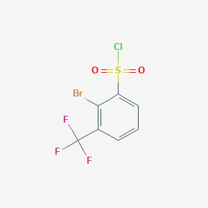 2-Bromo-3-(trifluoromethyl)benzenesulphonyl chloride