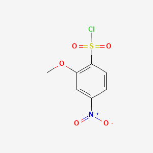 2-Methoxy-4-nitrobenzenesulphonyl chloride