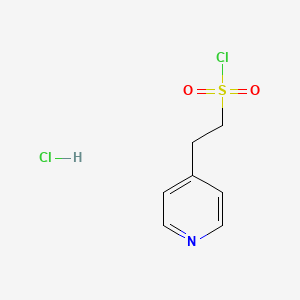 2-(Pyridin-4-yl)ethane-1-sulphonyl chloride hydrochloride