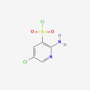 2-Amino-5-chloropyridine-3-sulfonyl chloride