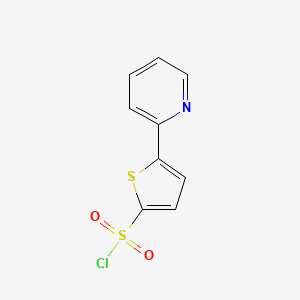 5-(2-Pyridyl)thiophene-2-sulfonyl chloride