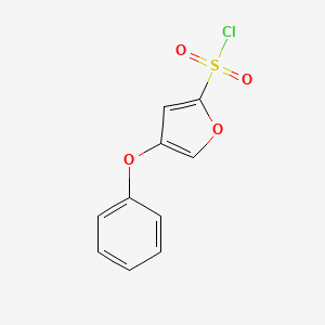 4-Phenoxyfuran-2-sulfonyl chloride