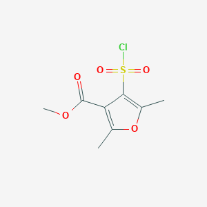 Methyl 4-(Chlorosulfonyl)-2,5-dimethyl-3-furoate