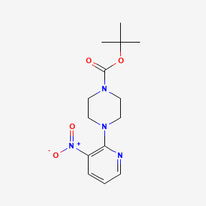 tert-Butyl 4-(3-Nitropyridin-2-yl)piperazine-1-carboxylate