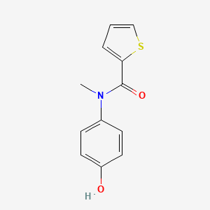 N-(4-Hydroxyphenyl)-N-methyl-2-thienylformamide