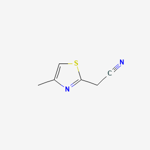 (4-Methyl-1,3-thiazol-2-yl)acetonitrile