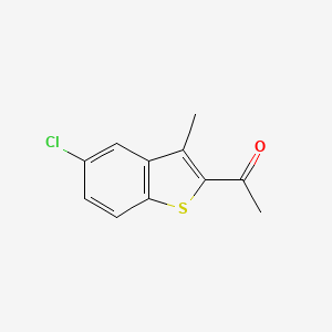 1-(5-Chloro-3-methyl-1-benzothien-2-yl)ethanone