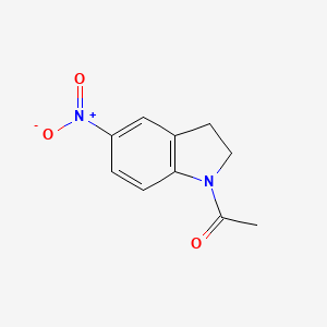 1-(5-Nitro-2,3-dihydro-1H-indol-1-yl)ethan-1-one