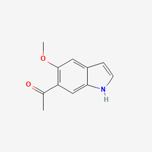 1-(5-Methoxy-1H-indol-6-yl)ethanone