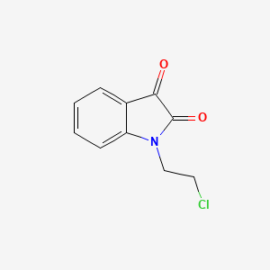 1-(2-Chloroethyl)-1H-indole-2,3-dione