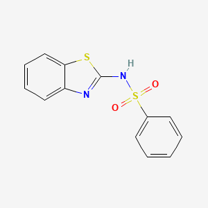 N-(1,3-Benzothiazol-2-yl)benzenesulfonamide