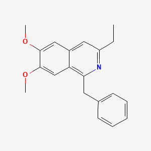 1-Benzyl-3-ethyl-6,7-dimethoxyisoquinoline