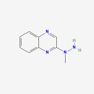 2-(1-Methylhydrazino)quinoxaline