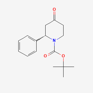 (2S)-1,​1-​Dimethylethyl-4-​oxo-​2-​phenyl-1-​piperidinecarboxylate