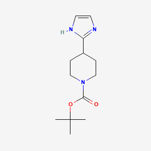 tert-Butyl 4-(1H-Imidazol-2-yl)piperidine-1-carboxylate