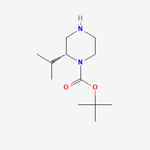 tert-Butyl (2R)-2-isopropylpiperazine-1-carboxylate