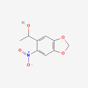 1-(6-Nitro-1,3-benzodioxol-5-yl)ethanol