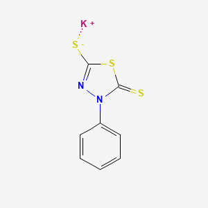 5-Mercapto-3-phenyl-1,3,4-thiadiazole-2(3H)thione potassium salt