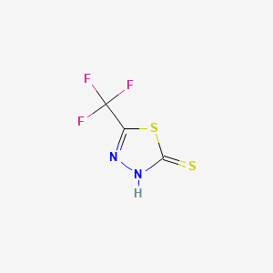 2-Mercapto-5-(trifluoromethyl)-1,3,4-thiadiazole