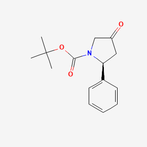 tert-Butyl (2S)-2-phenyl-4-oxopyrrolidine-1-carboxylate
