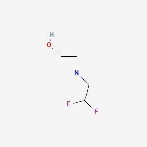 1-(2,2-Difluoroethyl)azetidin-3-ol