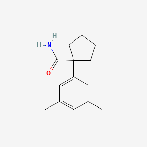 1-(3,5-Dimethylphenyl)cyclopentanecarboxamide