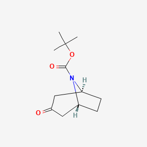 tert-Butyl (1R,5S)-3-oxo-8-azabicyclo[3.2.1]octane-8-carboxylate