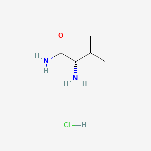 (2S)-2-Amino-3-methylbutanamide hydrochloride